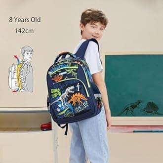 Cusangel Schulrucksack für jungen,kinderrucksäcke mit Brustgurt kinder,Grosse Kapazität Grundschulrucksack,Rucksack,ab der 1-7.Klasse mädchen