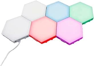 Bright Autism Tap-Tap Touch Sensory Lights – Dimmable Room Lighting for Therapeutic & Educational Play. Visual & Tactile Soothing LED Stimulation. Perfect Addition to Your Child's Bedroom (6pcs)