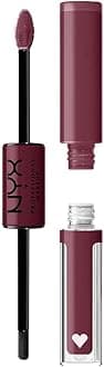 NYX PROFESSIONAL Makeup Shine Loud High Shine Lip Colour, Never Basic 19, 25 gm