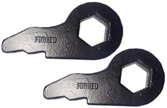 QSA 2" Adjustable Torsion DROP LOWERING Keys. Compatible with: 1988-2006 Chevrolet GMC 1500 FORGED OBS/NBS