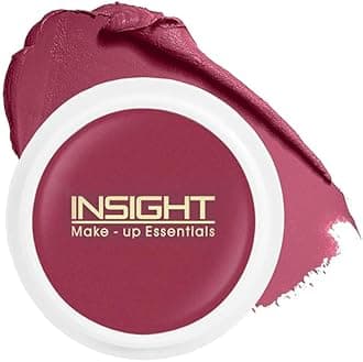 INSIGHT Blusher | Blendable Formula | Natural Dewy Finish | Creamy Matte Texture | Multiuse | Highly Pigmented |Infused With Vitamin E| Dusty Rose-3.5g