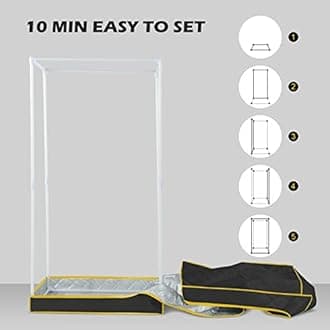 Oversize Portable Far Infrared Sauna, Newly Upgraded Large Space Sauna, Separate Heating Foot Pad and Portable Upgrade Reinforced Chair (L 33.85" x W 33.85" x H 66.54") (Black)