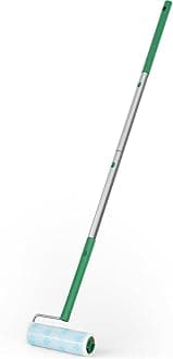 Lint Roller with Green Handle