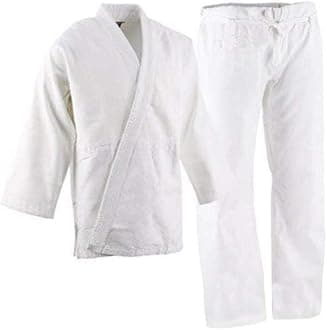 Professional Kimono - Heavyweight Karate Canvas Uniform - 100% Advanced Cotton Karate Gi 14 oz Adult and Kids White