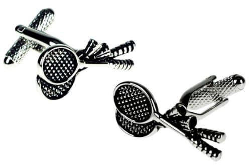 Badminton Rackets Cufflinks