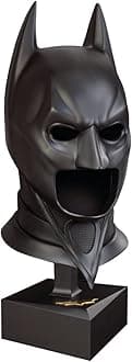 The Noble Collection DC The Dark Knight Special Edition Cowl - 21in (53cm) Full Size Batman Display Cowl - Officially Licensed Film Set Movie Props Gifts
