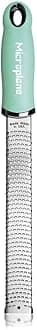 Microplane (Microplane) Grater 【Official Import/Original Recipes Included/Also Loved by Cooking Pros】 Zester Grater Premium Series for Cheese, Ginger, Garlic, Almond, Chocolate, Onion, Pastel Green