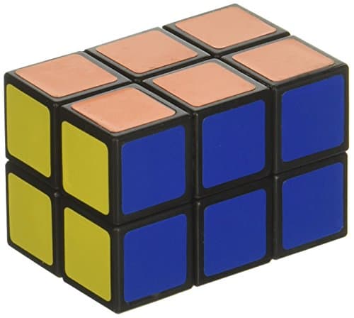 TK Eletronics 2x2x3 Black Cuboid Cube Twisty Puzzle Smooth