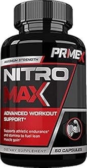 Prime X Nitro Max- Nitric Oxide Supplement - Premium Muscle Building Nitric Oxide Booster