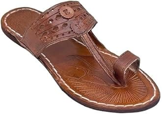 Kolhapuri Chappal for Men|Kolhapuri Slippers for Men|Kolhapuri Shoes for Men|Leather Slippers for Men|Wedding Slippers for Men-C1