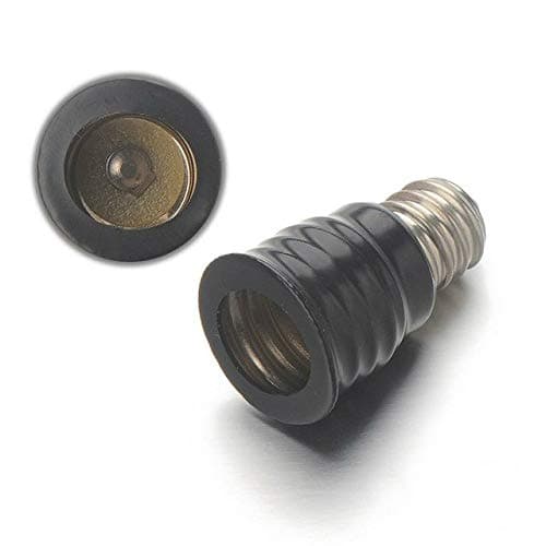 YILighting Supplier E12 Candle Candelabra Base Screw Socket to Intermediate E17 Fan Light Screw Adapter Converter (3pcs/Pack)