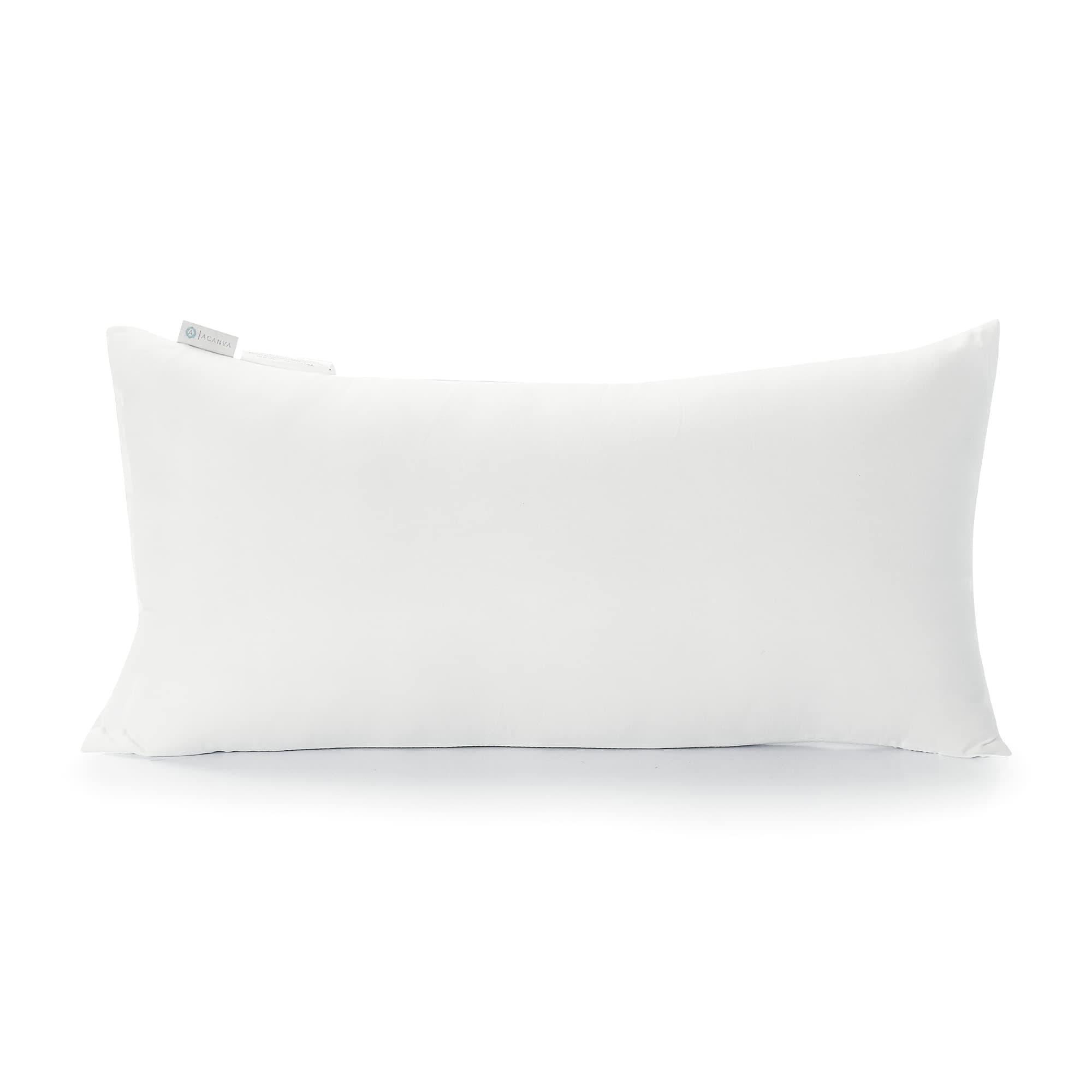 Throw Pillow Insert, Premium Stuffer Inserts Decorative Rectangle Premium Sham Forms Cushion for Sofa Couch Chair,16x26 Inch (Pack of 1), White