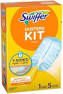 Swiffer Dusters Refill for Cleaning (1 Handle + 5 Refills)