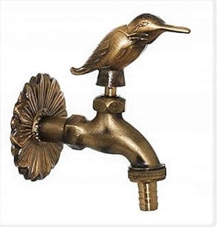 MD technic Nostalgic Hummingbird Outdoor Garden Tap Outlet Tap Antique