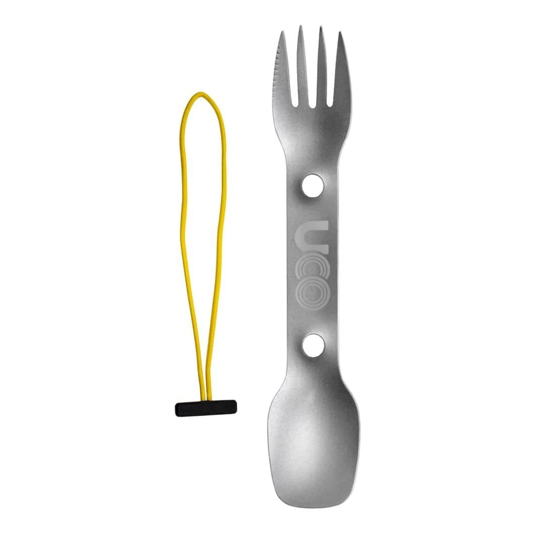 Utility Spork Titanium, Silver