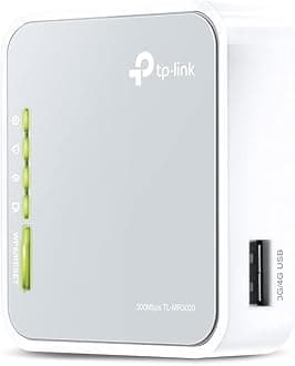 TP-Link N150 Wireless 3G/4G Portable Router with Access Point/WISP/Router Modes (TL-MR3020)
