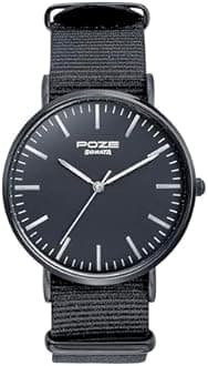 Sonata Poze Quartz Analog Nylon Strap Watch for Men