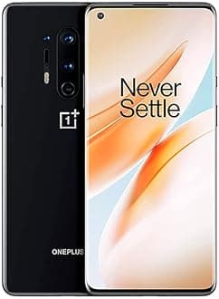OnePlus 8 Pro (5G) Smartphone ohne Vertrag, 8 GB RAM + 128 GB Speicher, 6.78” (3D) Fluid AMOLED 120Hz Display, Wireless Fast Charging 4510mAh Akku, Dual Sim - Schwarz