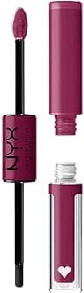 Shine Loud, Long-Lasting Liquid Lipstick with Clear Lip Gloss - In Charge (Perfect Berry)