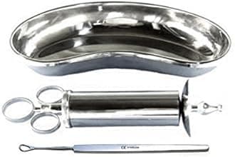 ISL®-3 Piece Ear Wax Cleaning Kit, Ear Wax Syringe, Ear Wax Remover, Kidney Bowl, CE