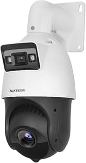 Hik vision PTZ DS-2SE4C425MWG-E/14(F0) Tandem-Vu 4MP PTZ POE IP Camera, 25X Optical Zoom, DarkFighter & Color-Vu Technology, Human/Vehicle Detection, 330ft IR Distance, Compatible with Hik vision NVR