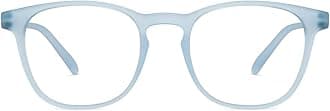 Lenskart | Zero Power Bluecut & Antiglare Computer Eyeglasses | Full Rim Square Shape | As Seen On Shark Tank | For Men & Women | Medium | LB E14058-W