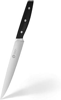 Carving Knife with High Carbon Stainless Steel Blade and Triple Riveted Handles, Professional Kitchen Knife for Precision Cooking at Home, Perfectly Balanced, Razor Sharp, 33cm (13")
