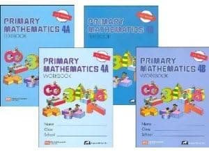 unknown authorSingapore Primary Mathematics Level 4 Kit (U.S. Edition), Workbooks 4A and 4B, and Textbooks 4A and 4B