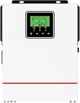 1000W Solar Hybrid Inverter DC12V to AC230V, Off-Grid Pure Sine Wave Inverter with 40A MPPT Solar Charger Max PV 600W DC150V Input,fit for 12V Lead-Acid/Lithium Battery