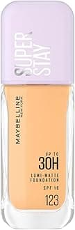 New York Super Stay Lumi Matte Liquid Foundation, 30 HR Long Lasting yet Lightweight, 123, 35ml