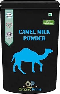 Organic Prime Camel Milk Powder | Freeze Dried, Gluten Free, No Additives, No Preservatives - 100 GM by Organic Prime, 3.5274 Ounce