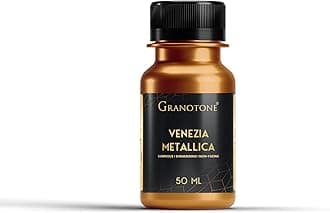 GRANOTONE Acrylic Venezia Metallic Colour Bronze | 50 ml | Extra Sheen | Non Fading | Indoor/Outdoor | Non Toxic | Multi-Surface | Pro Artist, Hobby Painters & Kid | Made in India
