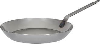 Matfer Bourgeat Black Carbon Steel Frying Pan, 17 3/4"