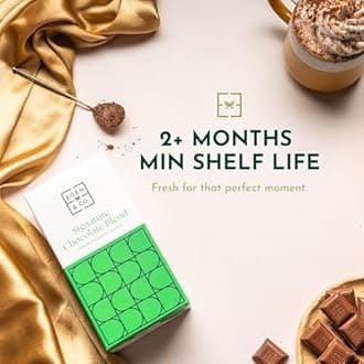 Just Because Vegan Gift Hamper Basket, Luxury Gourmet Gifts for Women, Men, Couples, with Vegan Chocolate by EDEN & CO - Plus Non-Alcoholic Mocktail