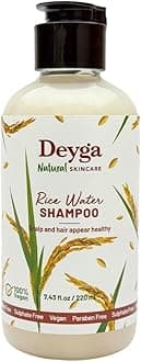 Rice Water Shampoo (220 Ml) | Controls Frizz | Deep Cleanses Scalp | Free from Paraben and Sulfate