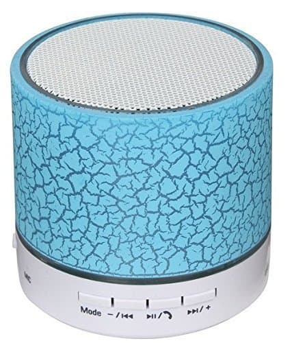 Sudroid Mini Wireless Bluetooth Microphone Portable Speaker Rechargeable For Cell Phone And Other tooth Device (Blue)