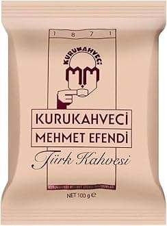 Kurukahveci Mehmet Efendi Turkish Coffee - 100g, Made in Turkey.