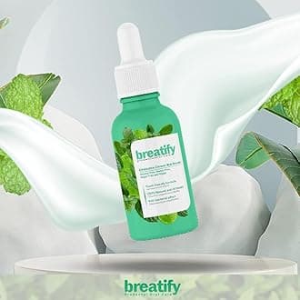 Breatify Bad Breath Eliminating Serum – Bad Mouth Smell Removing Drops – Easy to Carry and Handy Fresh Breath Oil-serum, 20 mL, 0.68 Oz (Pack of 3)