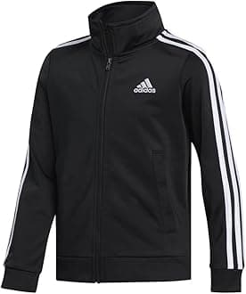 adidas Boy's Tricot Active Track Warm-up Jacket