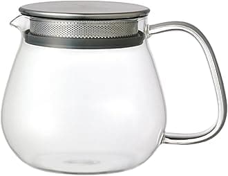 KINTO Unitea One Touch Teapot, Clear, 460 ml, 8335