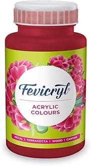 Pidilite Fevicryl Acrylic Colours (500 ml): Maroon