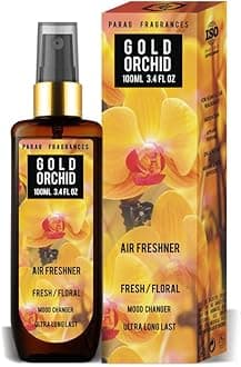Parag Fragrances Essential Oil Room Spray Perfume For 24 Hours Freshness & Fragrance at Home/Spreading Positive Energy, Best For Relaxation, Air Freshener / 100ml (Orchid)