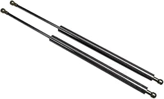 TSUBASA Dampers for Toyota Mark X X130 2009-2019 Sedan Front Hood Bonnet Shock Absorber Engine Lift Supports Gas Struts Spring Prop Rod Arm (2PCS) (Black Carbon Fiber)