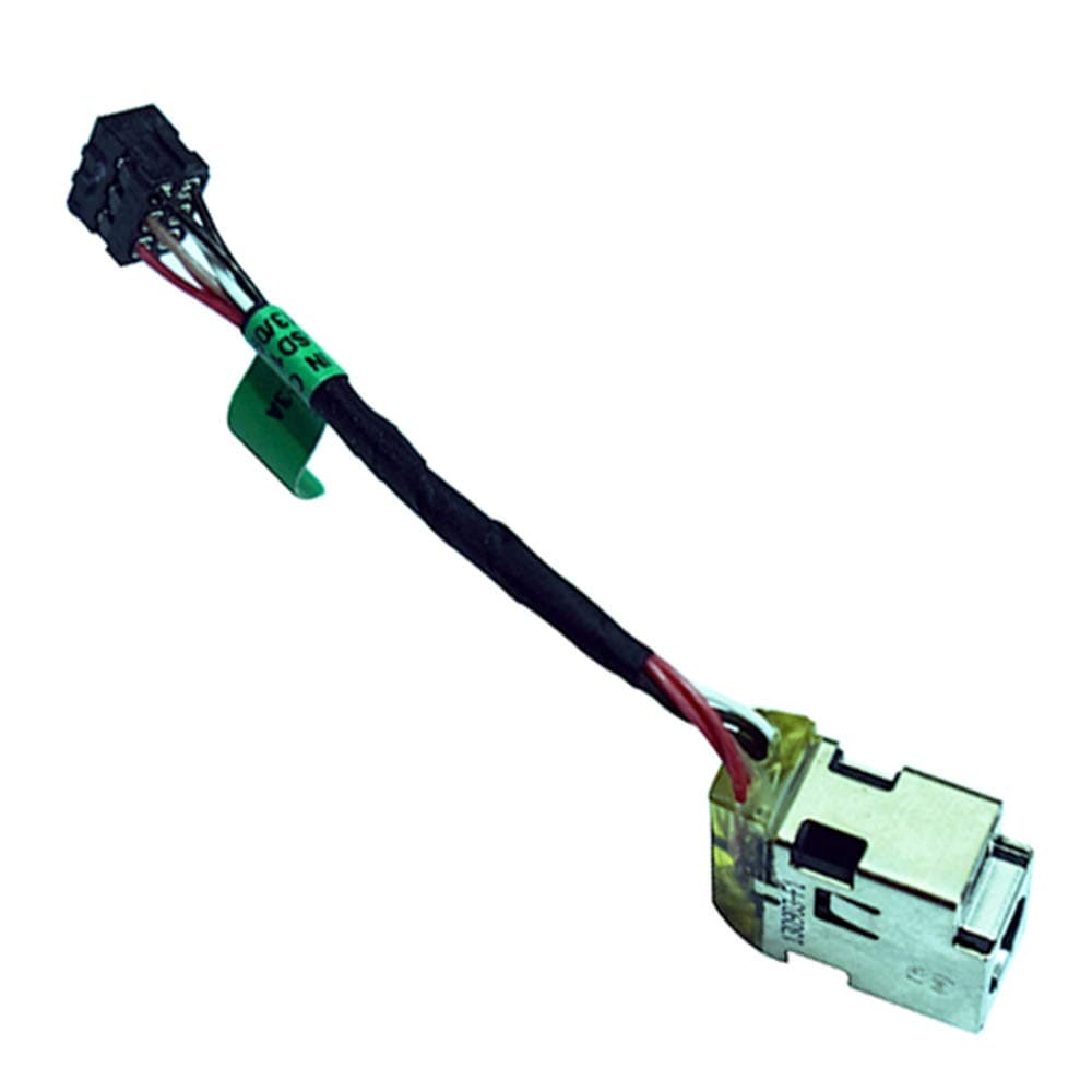 Replacement DC Jack Power Plug in Charging Port Connector Socket with Wire Cable Harness for HP Sleekbook 14-B 14-C 14-B023TX 14-B031US 698230-SD1 698230-FD1 698230-YD1
