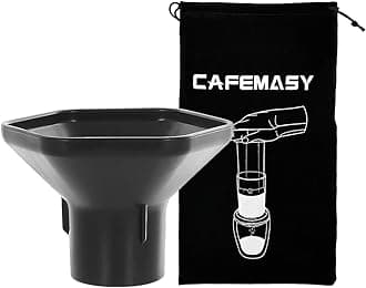 Coffee Funnel and Travel Bag Kit Compatible with Aeropress Go XL Portable Espresso Coffee Maker Replacement Parts Coffee Accessories Tool