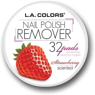 L.A. COLORS Nail Polish Remover Pads - Strawberry