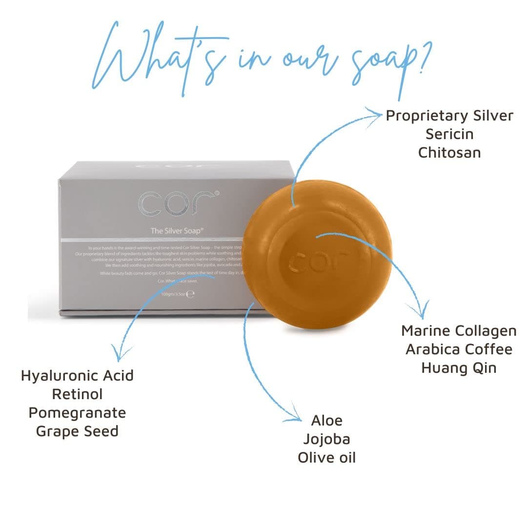 Cor Silver Soap - 1.05 oz