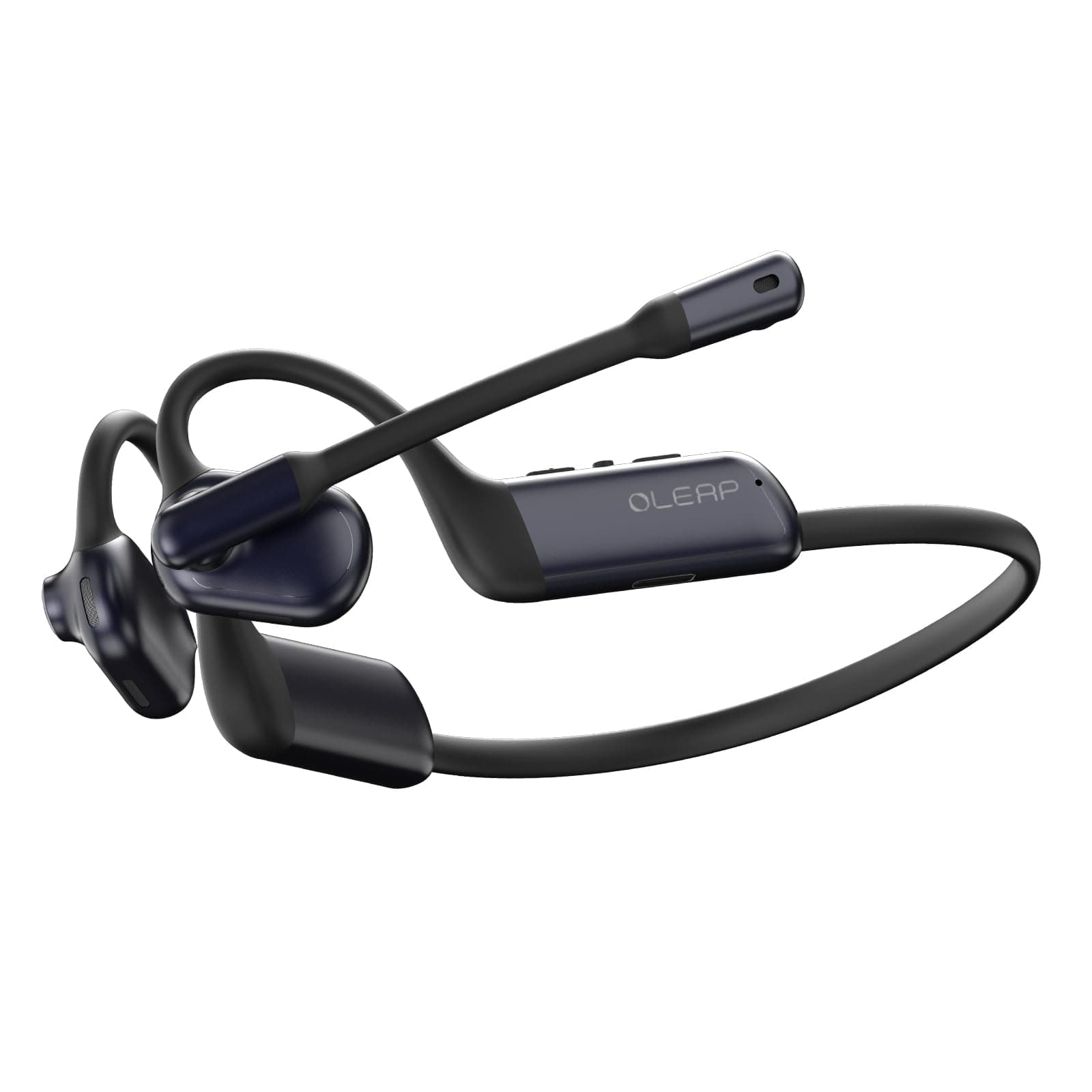 Pilot P200b Pro Wireless Headset with Mic for Work, 50dB Noise Cancelling Headphones with AI ENC, Bluetooth 5.3, Computer Headphone with Mic for WFH, Mobile Office, Meeting