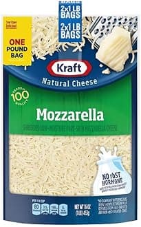 Kraft Mozzarella Shredded Cheese, 2 pk./1 lb.