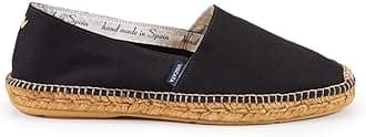 VISCATAViscata Sitges Espadrille Canvas Spain Handmade Men's Shoes with Breathable Organic Cotton Canvas 100% Natural Jute Midsole and Durable Rubber Sole for All Casual Occasions